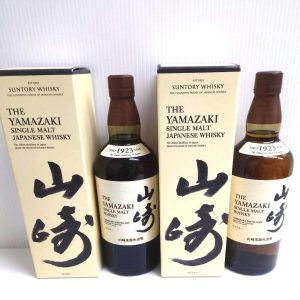 山崎 シングルモルト 1923 ウイスキー  2本